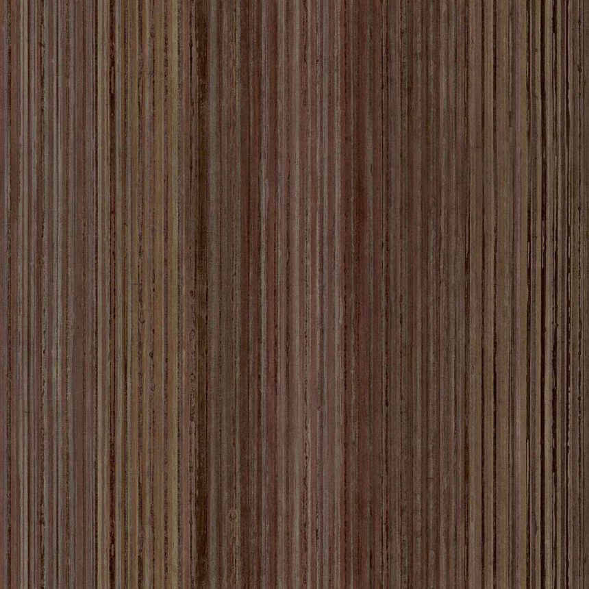 Terakotová vliesová proužková tapeta na zeď, 43858, Terra, Cristiana Masi by Parato