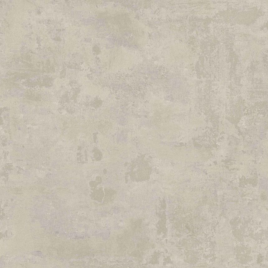 Šedo-béžová vliesová tapeta na zeď, imitace látky, 43872, Terra, Cristiana Masi by Parato