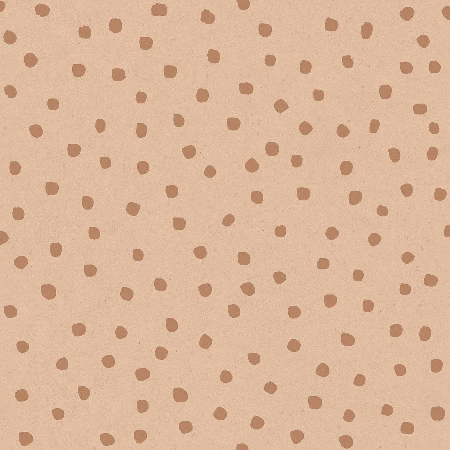 Hnědá vliesová tapeta s puntíky, 17122, MiniMe, Cristiana Masi by Parato