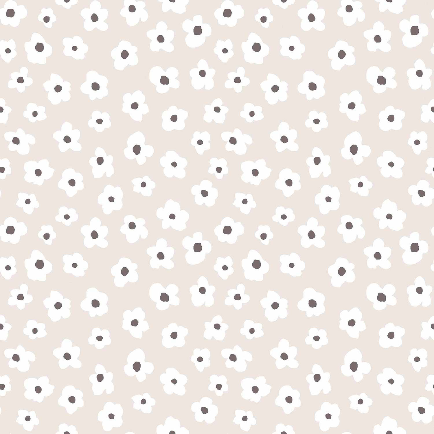 Šedá květinová vliesová tapeta na zeď, 17136, MiniMe, Cristiana Masi by Parato