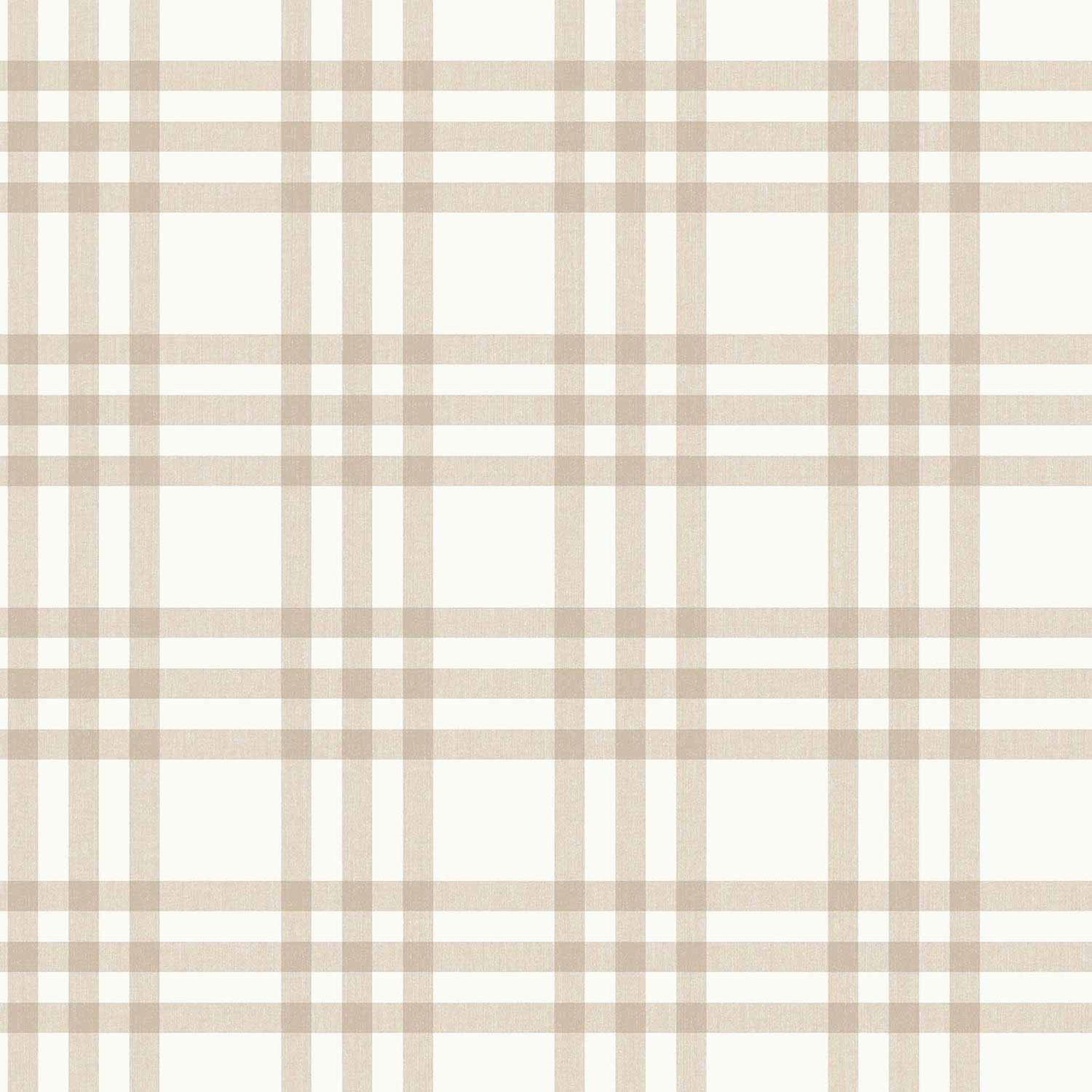 Béžovo-bílá vliesová tapeta na zeď, káro, 17153, MiniMe, Cristiana Masi by Parato
