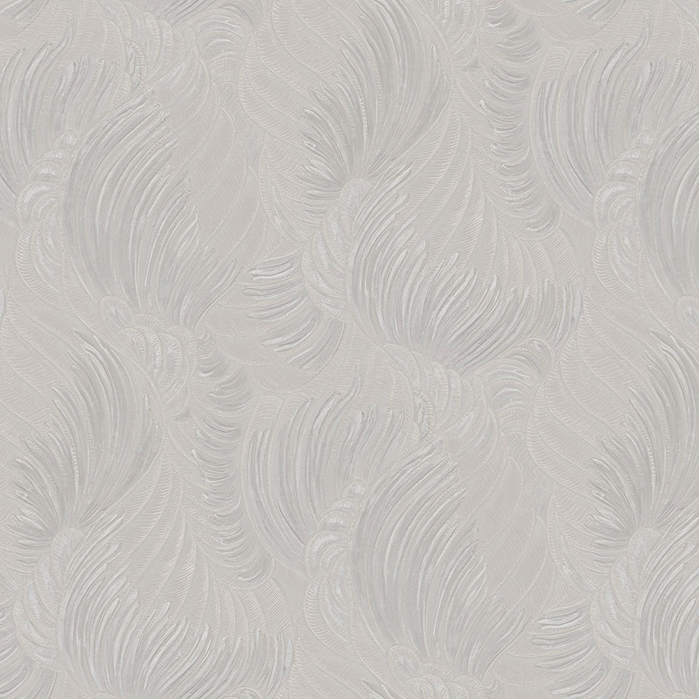 Luxusní  šedá vliesová tapeta s listy, Z34904, Elie Saab 2