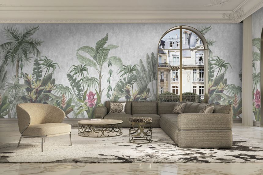 Luxusní vliesová obrazová tapeta s tropickými rostlinami, Z34992, Elie Saab 
