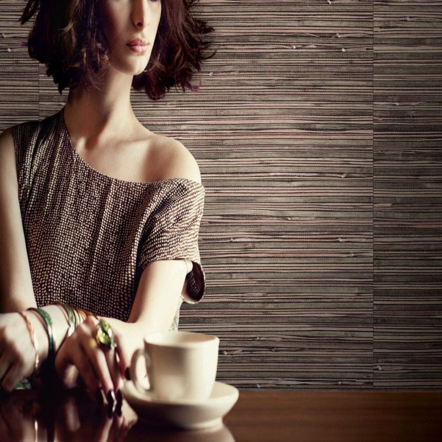 Vliesová tapeta na zeď, látková textura, SR210306, Serendipity, Selecta, ID Design