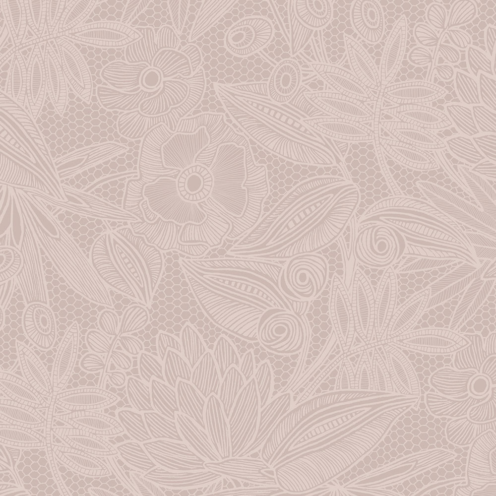 Růžová vliesová květinová tapeta na zeď, 340111, Gilded, Eijffinger