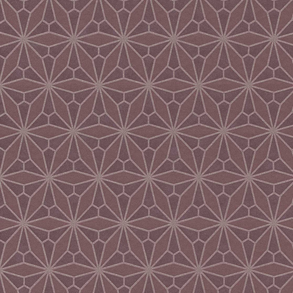 Fialová vliesová květinová tapeta na zeď, 340146, Gilded, Eijffinger