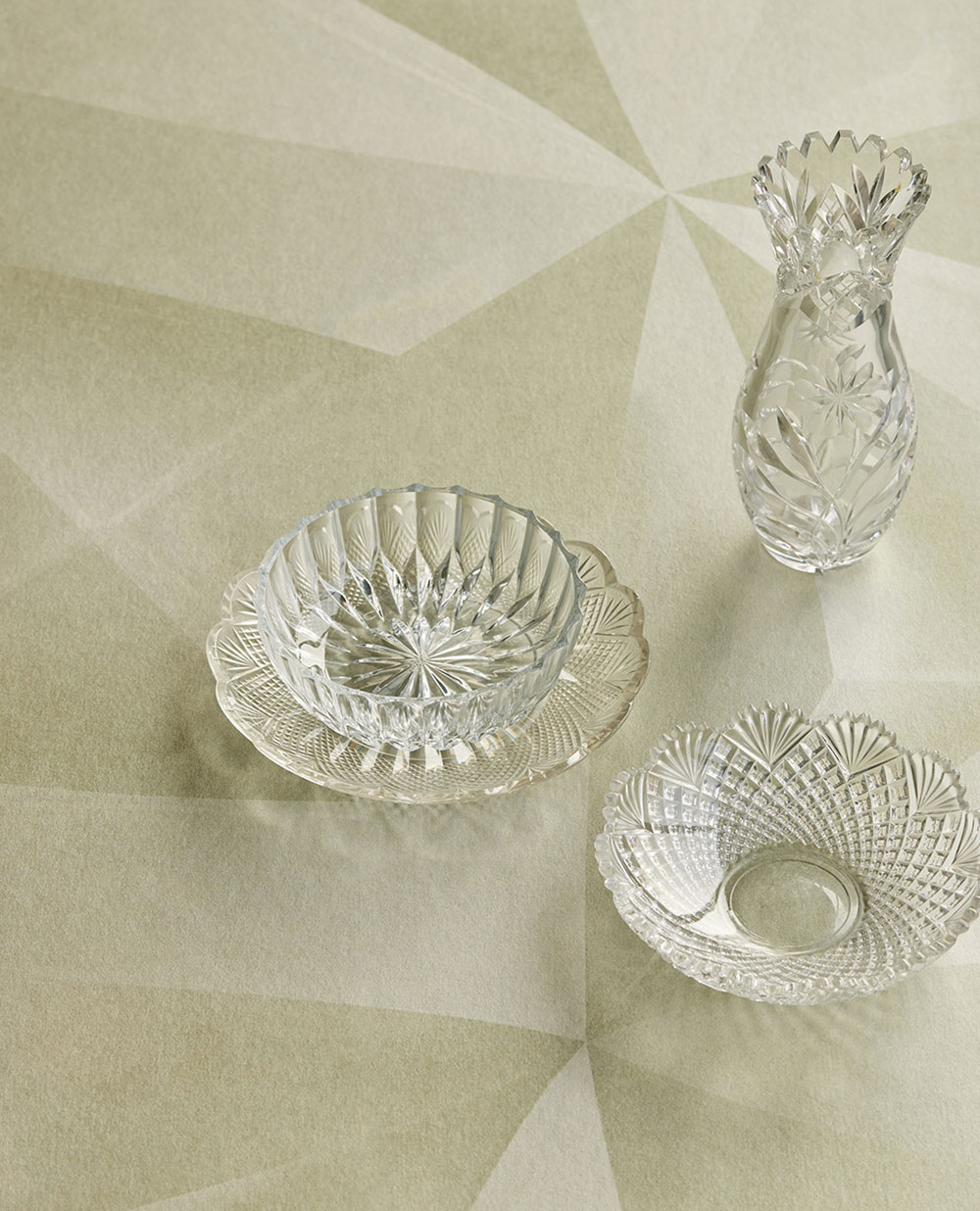 Geometrická 3D obrazová vliesová tapeta na zeď, 340188, Gilded, Eijffinger