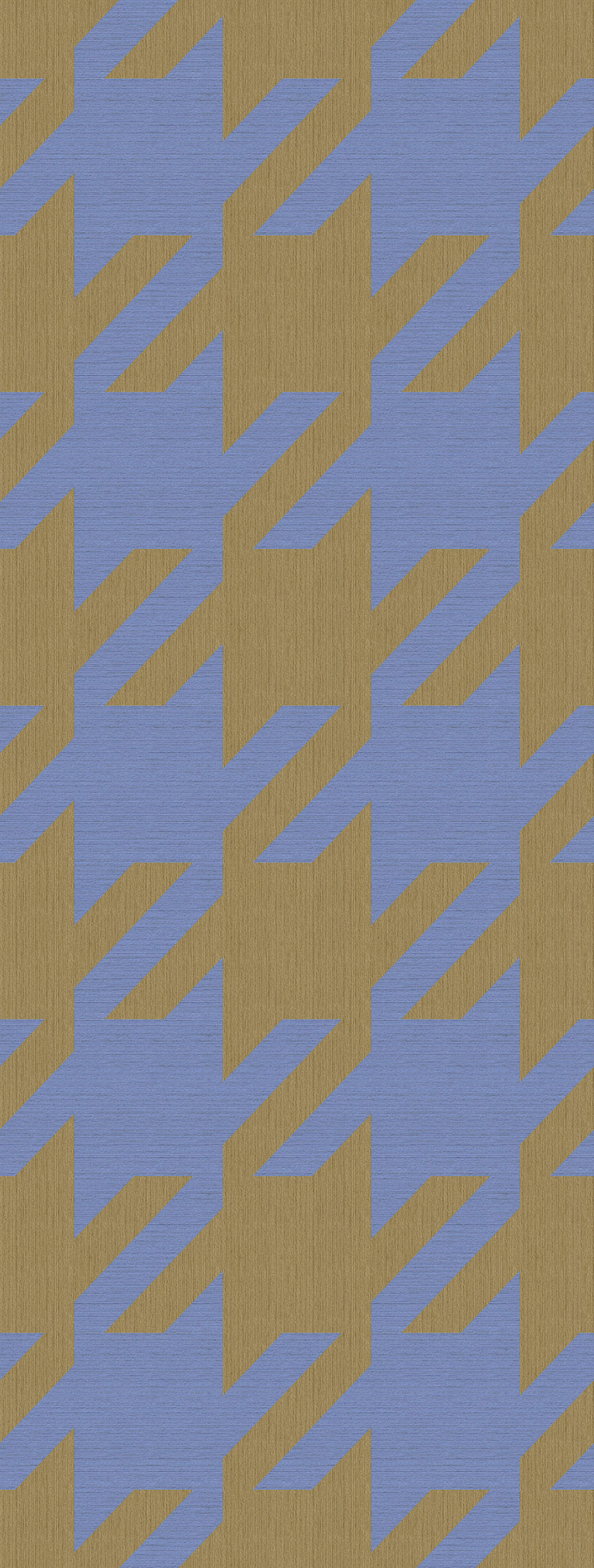 Modro-zelená vliesová obrazová tapeta na zeď, kohoutí stopa, 333675, Revive, Eijffinger