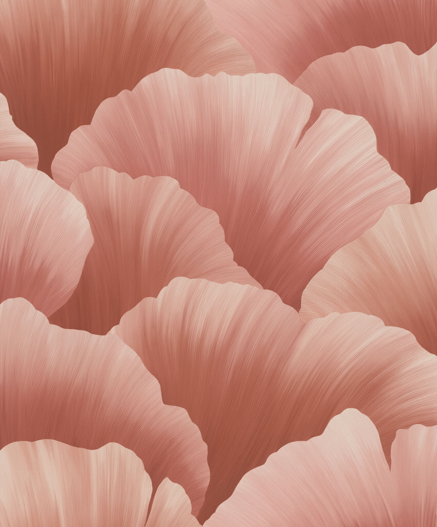 Červená vliesová tapeta s listy, BZ3009, Belize, Grandeco