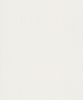 Bílá vliesová tapeta na zeď, vlnky, BZ3401, Belize, Grandeco