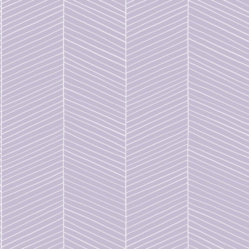 Geometrická vliesová tapeta na zeď, fialová, 139451, Bloom, Esta Home