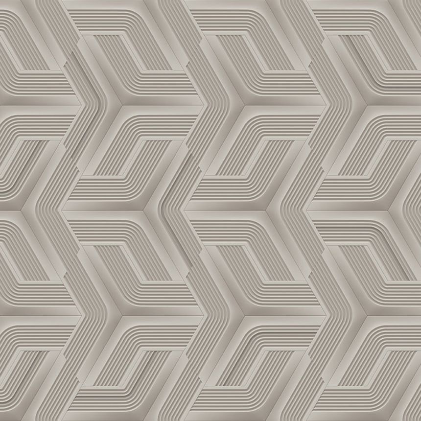Luxusní šedo-béžová geometrická vliesová tapeta na zeď, Z12807, Automobili Lamborghini 3 