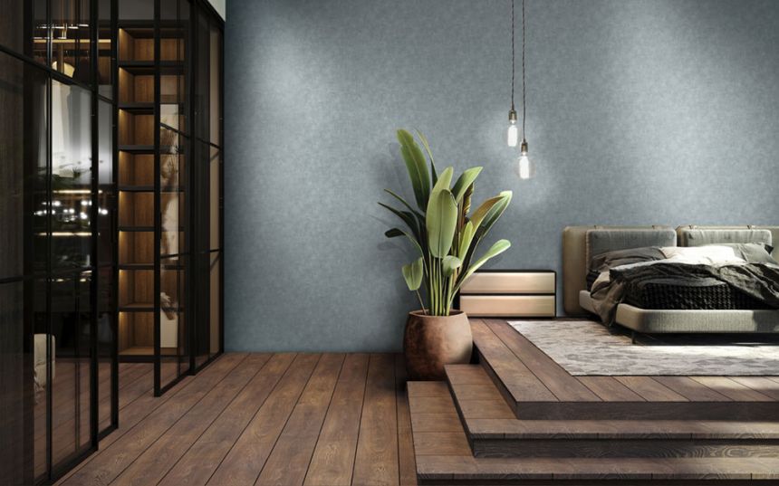 Luxusní šedo-modrá vliesová tapeta na zeď, Z12823, Automobili Lamborghini 3