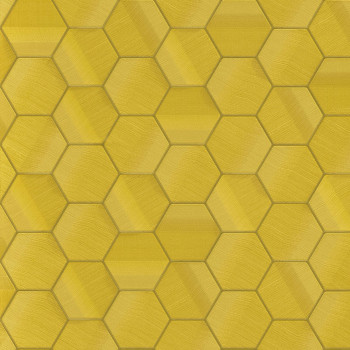 Luxusní zlato-žlutá geometrická vliesová tapeta na zeď, Z12826, Automobili Lamborghini 3