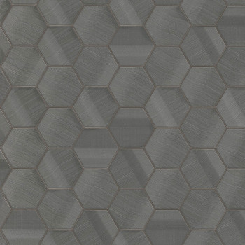 Luxusní šedo-stříbrná geometrická vliesová tapeta na zeď, Z12827, Automobili Lamborghini 3