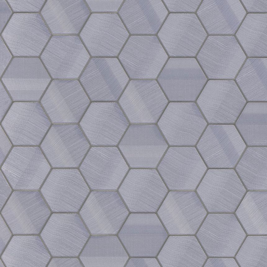 Luxusní šedo-modrá geometrická vliesová tapeta na zeď, Z12829, Automobili Lamborghini 3