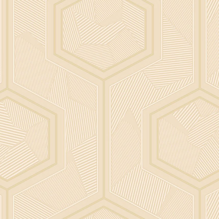 Luxusní krémová geometrická vliesová tapeta na zeď, Z12855, Automobili Lamborghini 3