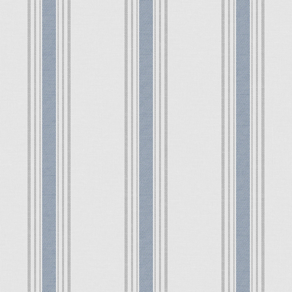 Vliesová tapeta na zeď, modrá, pruhy,  9810-1, Essential Stripes, ICH Wallcoverings