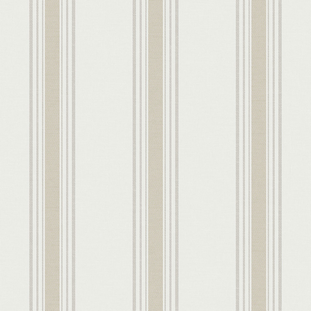 Vliesová tapeta na zeď, béžová, pruhy,  9810-2, Essential Stripes, ICH Wallcoverings