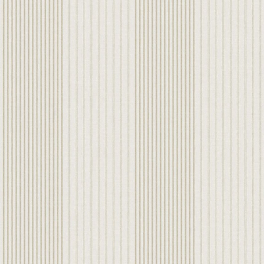 Vliesová tapeta na zeď, béžová, pruhy,  9811-2, Essential Stripes, ICH Wallcoverings