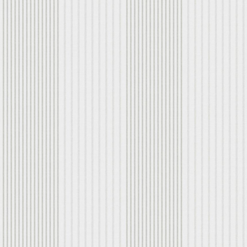 Vliesová tapeta na zeď, šedá, pruhy,  9811-3, Essential Stripes, ICH Wallcoverings