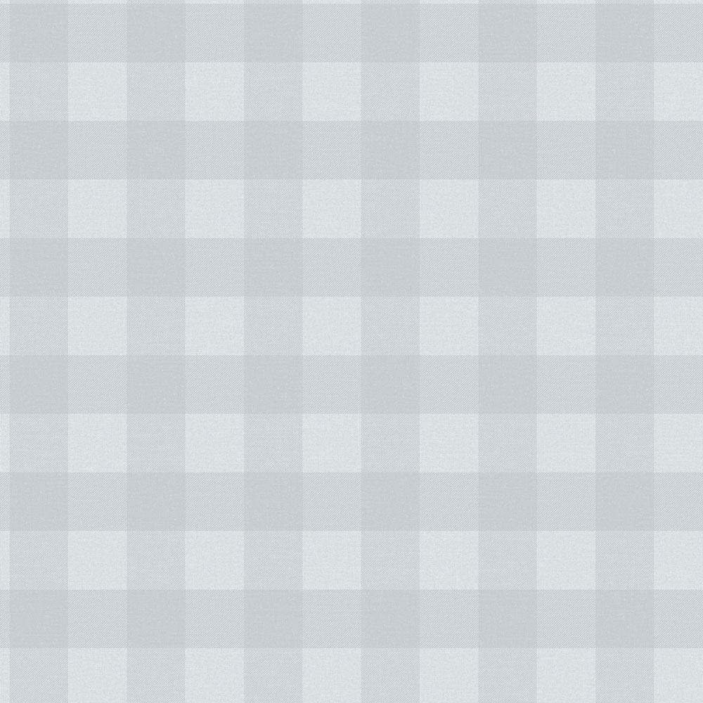 Vliesová tapeta na zeď, modrá, kostka, káro, 9813-4, Essential Stripes, ICH Wallcoverings, 0,53 x 10,05 m