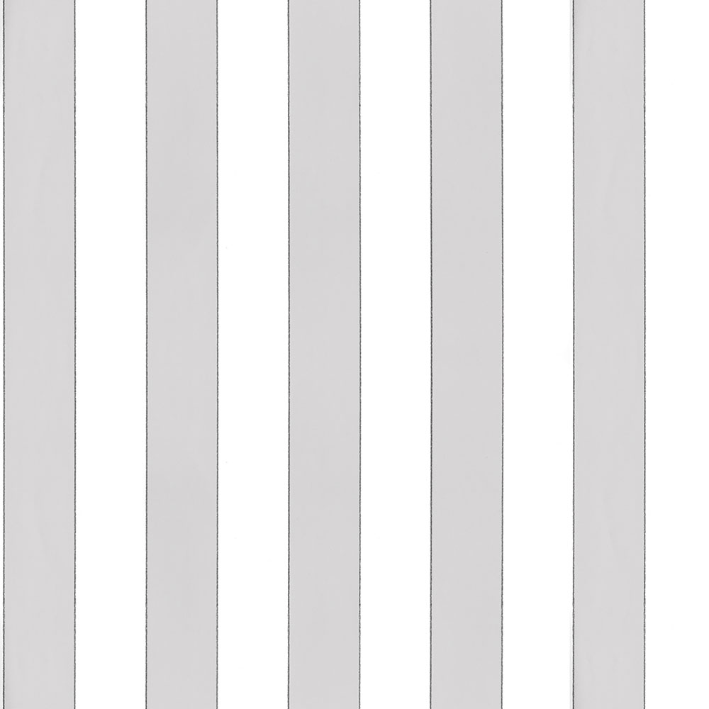 Vliesová tapeta na zeď, šedo-bílá, pruhy,  5060-2, Essential Stripes, ICH Wallcoverings