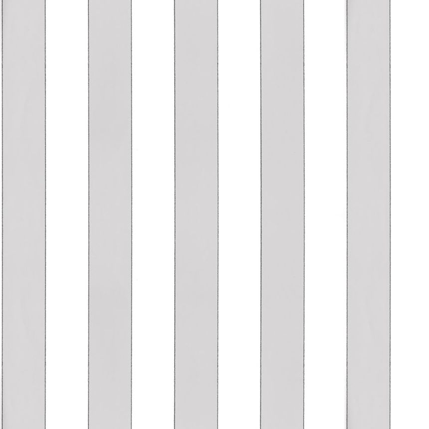 Vliesová tapeta na zeď, šedo-bílá, pruhy,  5060-2, Essential Stripes, ICH Wallcoverings