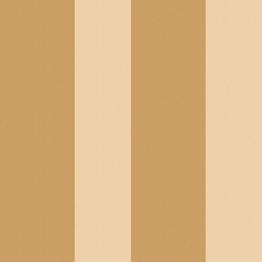 Vliesová tapeta na zeď, okrová, pruhy,  5062-2, Essential Stripes, ICH Wallcoverings