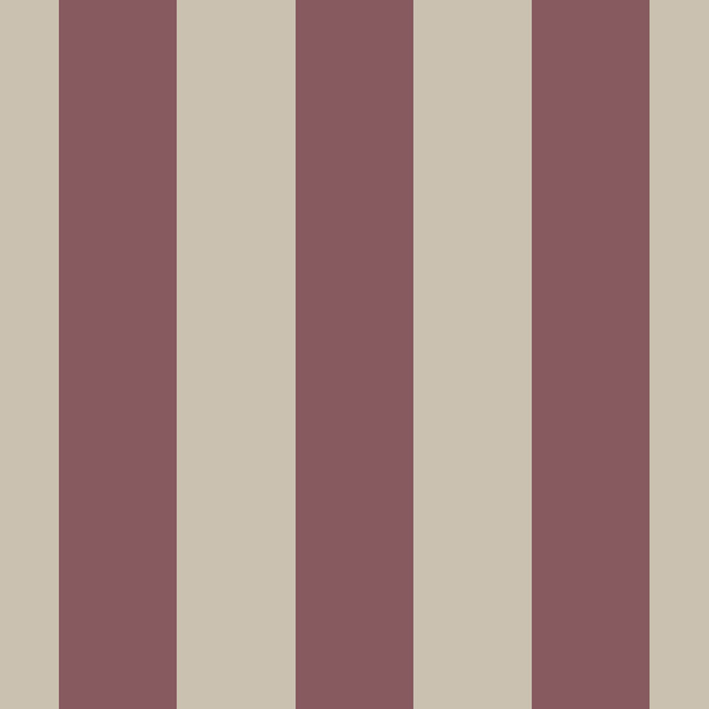 Vliesová tapeta na zeď, červeno-béžová, pruhy,  9814-7, Essential Stripes, ICH Wallcoverings