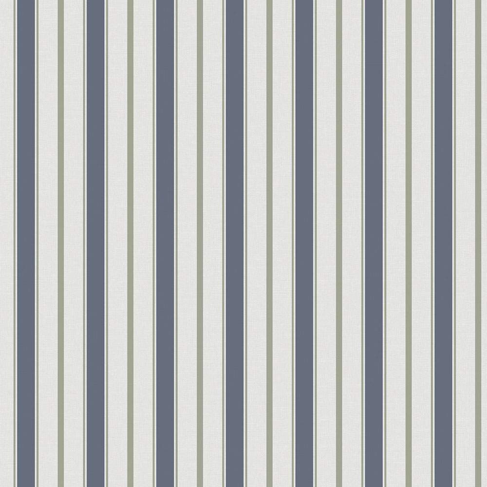 Vliesová tapeta na zeď, modro-zelená, pruhy,  9816-1, Essential Stripes, ICH Wallcoverings