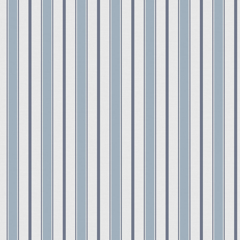 Vliesová tapeta na zeď, modrá, pruhy,  9816-2, Essential Stripes, ICH Wallcoverings