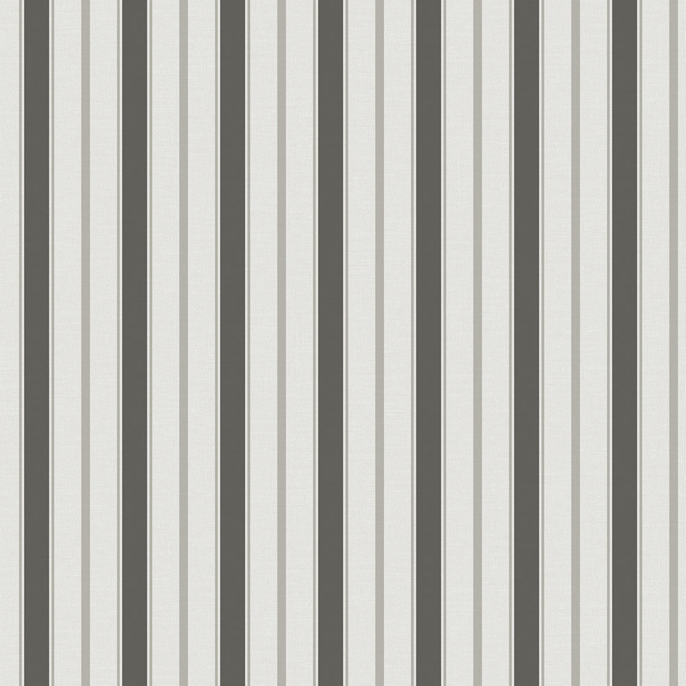 Vliesová tapeta na zeď, šedo-černá, pruhy,  9816-4, Essential Stripes, ICH Wallcoverings