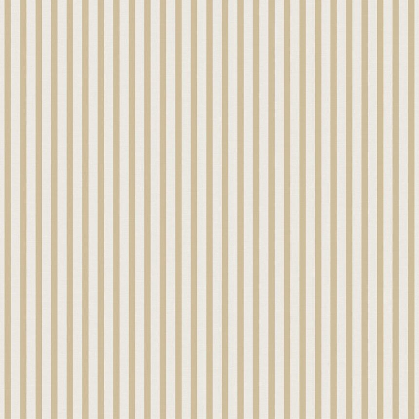 Vliesová tapeta na zeď, béžová, pruhy,  9817-2, Essential Stripes, ICH Wallcoverings