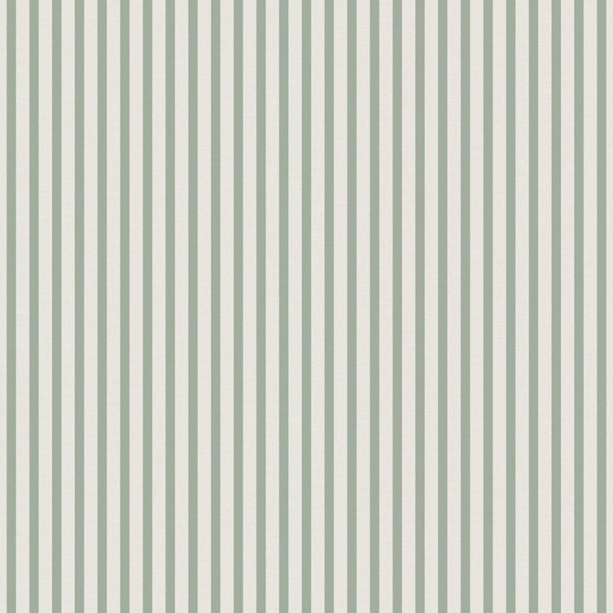 Vliesová tapeta na zeď, zelená, pruhy,  9817-4, Essential Stripes, ICH Wallcoverings