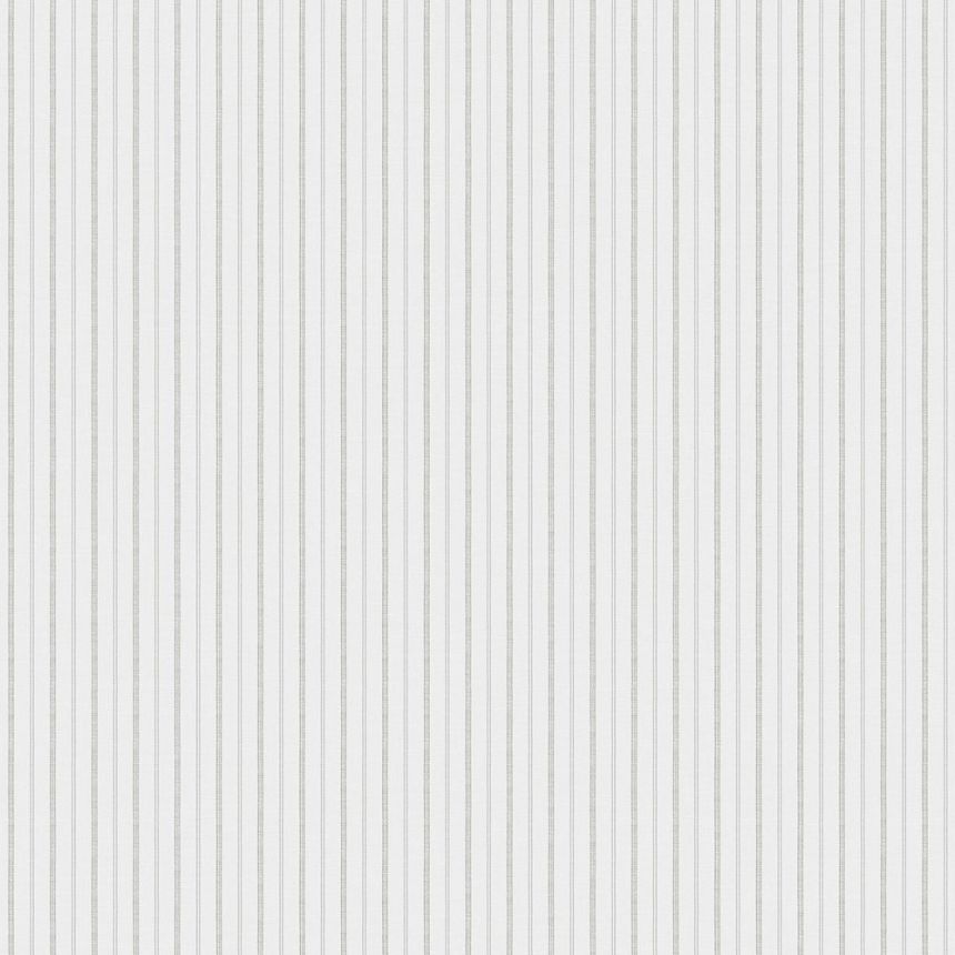 Vliesová tapeta na zeď, šedá, pruhy,  9818-3, Essential Stripes, ICH Wallcoverings