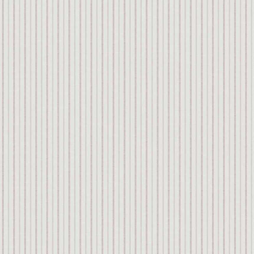 Vliesová tapeta na zeď, červeno-bílá, pruhy,  9818-4, Essential Stripes, ICH Wallcoverings