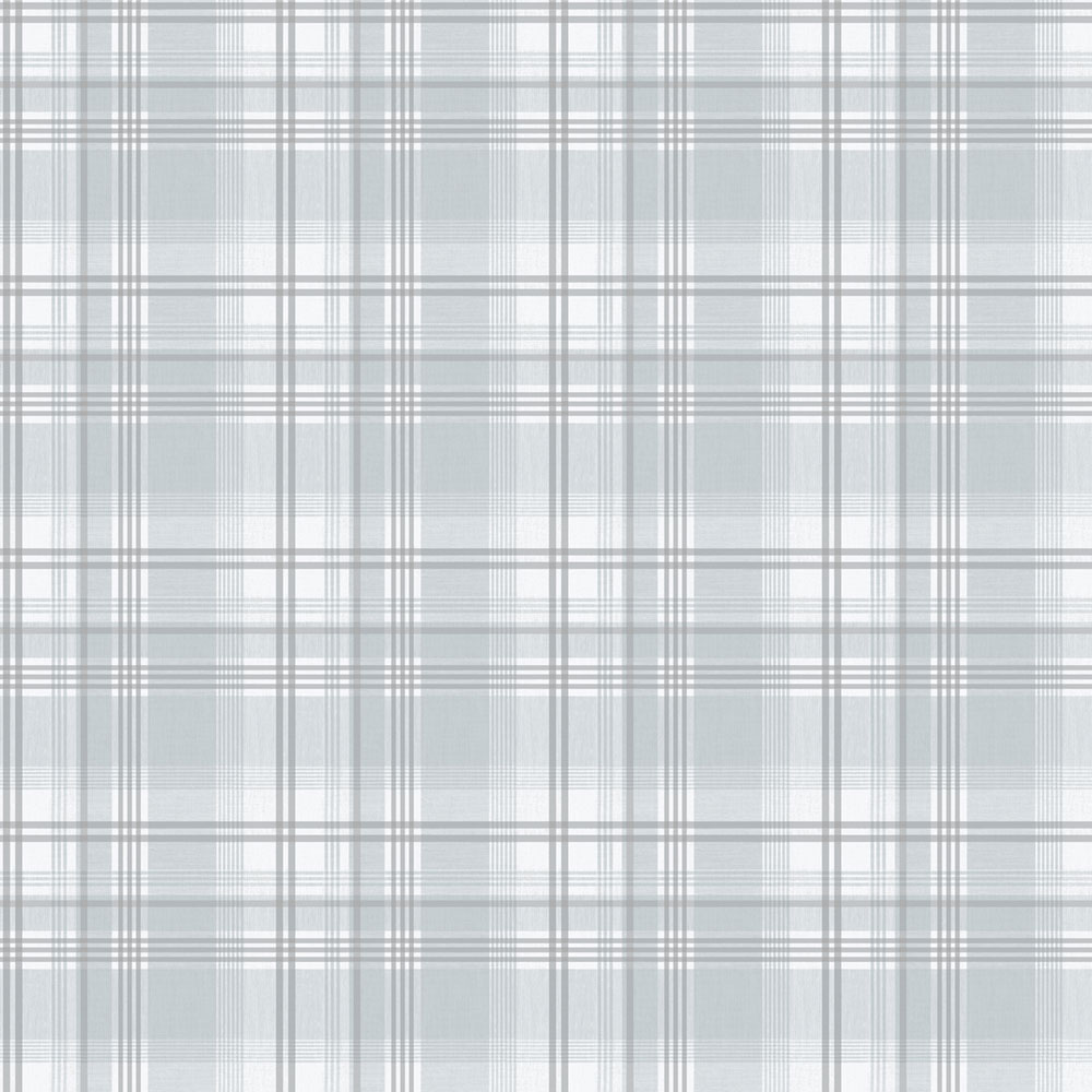 Vliesová tapeta na zeď, modro-šedá, kostka, káro,  9819-6, Essential Stripes, ICH Wallcoverings