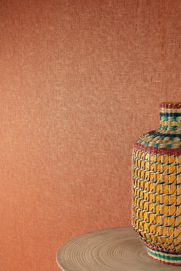 Vliesová tapeta na zeď, bronzová, imitace látky, JOY312, Amani, Joy, The Colour Book II, Masureel