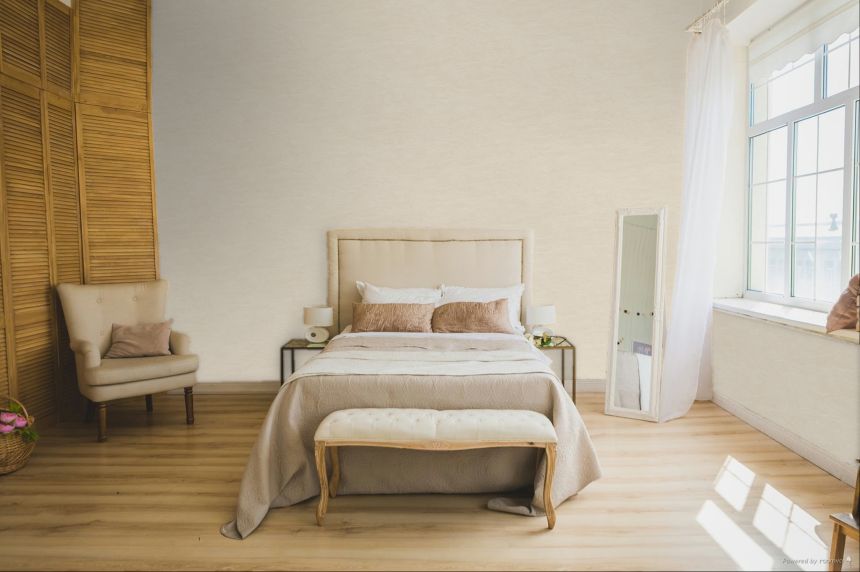 Vliesová tapeta na zeď, vlnky, béžová, TER005, Terra, The Colour Book II, Masureel