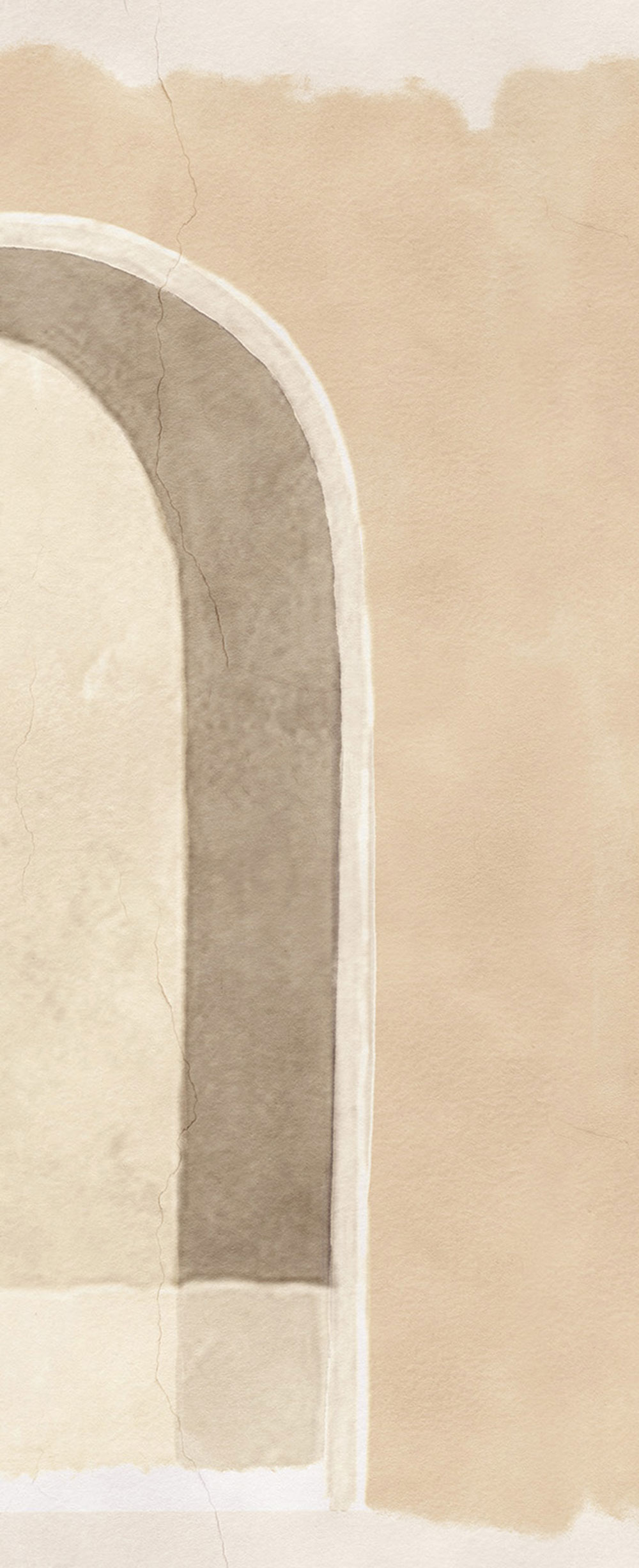 3D Vliesová fototapeta na zeď, podloubí, krémová, DGALC1032-260, Terra, Masureel