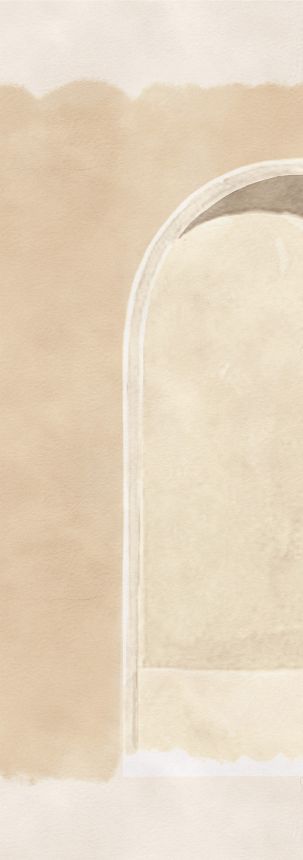 3D Vliesová fototapeta na zeď, podloubí, krémová, DGALC1031-300, Terra, Masureel