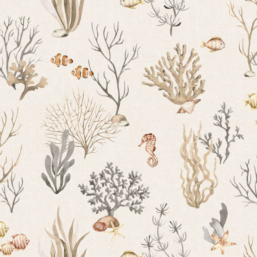 Dětská vliesová tapeta na zeď, podmořský svět, 977-2, Mika,  ICH Wallcoverings