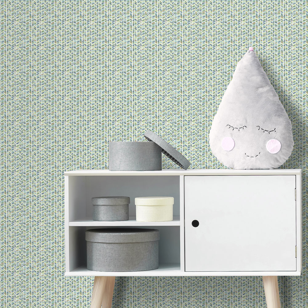 Geometrická vliesová tapeta na zeď, MG56693, Mika,  ICH Wallcoverings