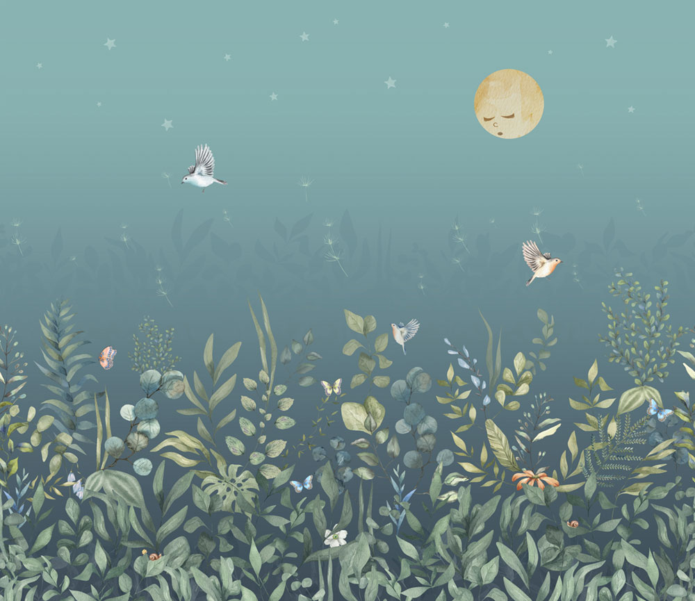 Dětská vliesová obrazová tapeta na zeď, 980-1, Mika,  ICH Wallcoverings