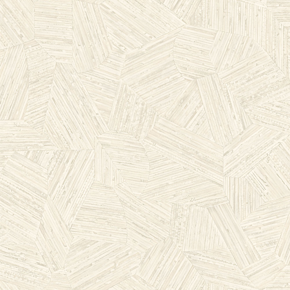 Luxusní vliesová tapeta na zeď, krémová, imitace ratanu, 81517, Lanai, Arte