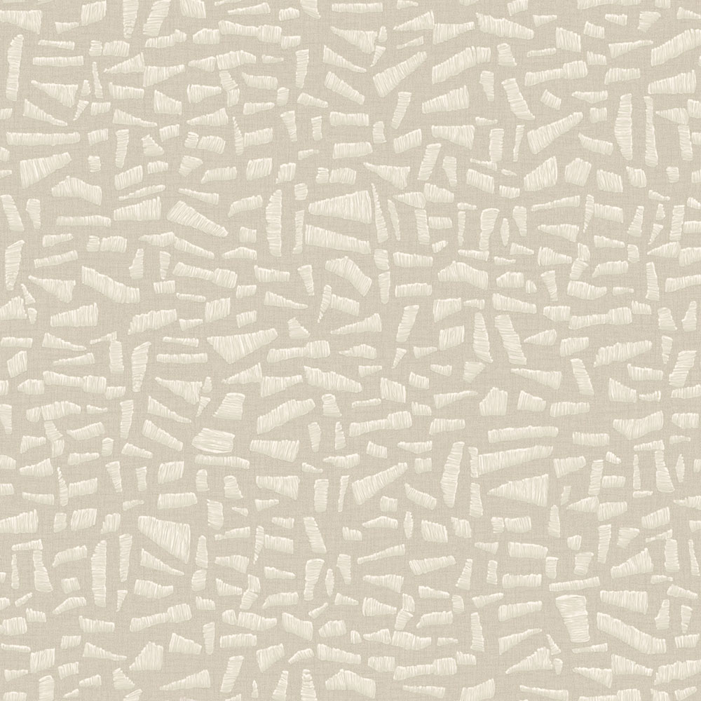 Luxusní vinylová tapeta na zeď, béžová, imitace látky, 81566, Lanai, Arte