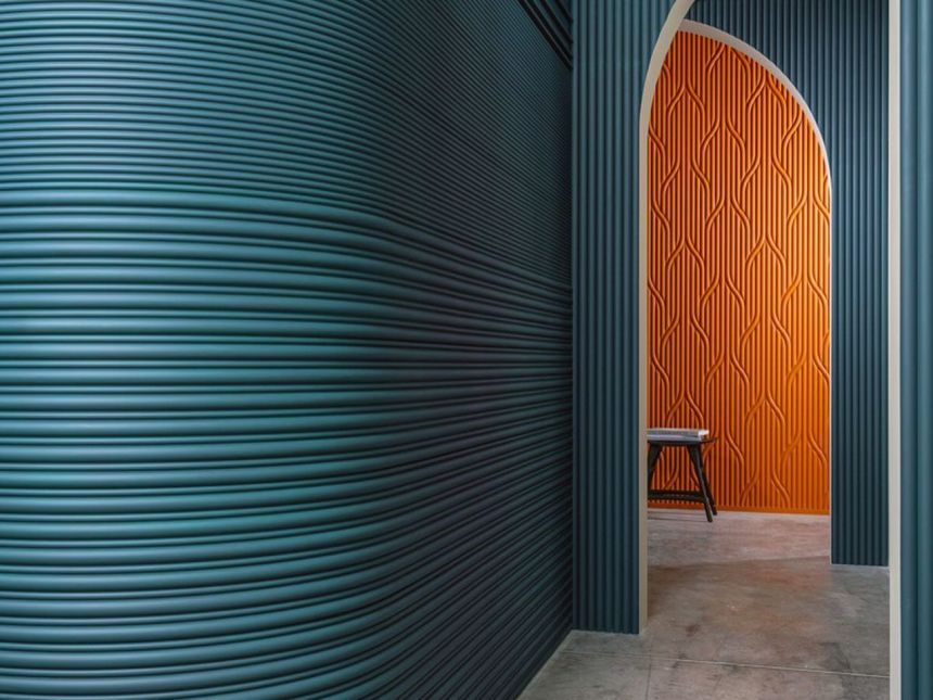 Flexibilní panel WX210F Reed, Orac Decor, 200x1,3x25,5cm