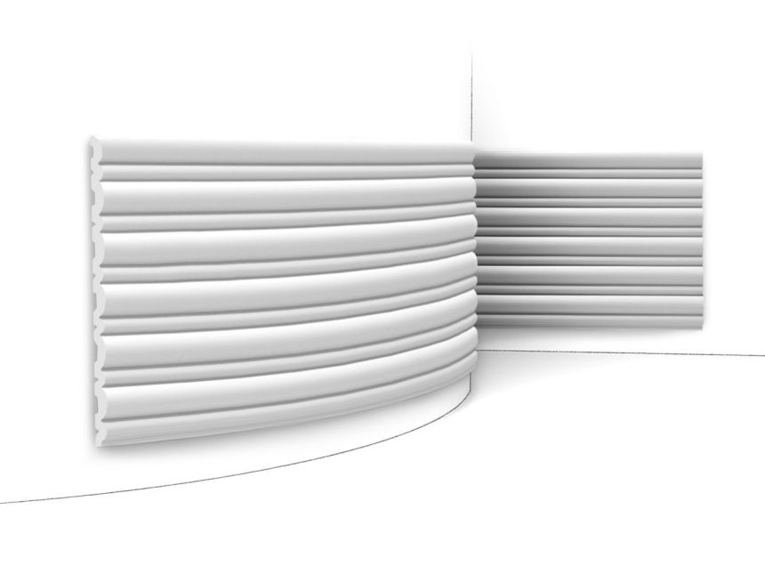 Ohebný dekorační panel Flute,  WX211F Orac Decor,  200x1,7x25,5cm