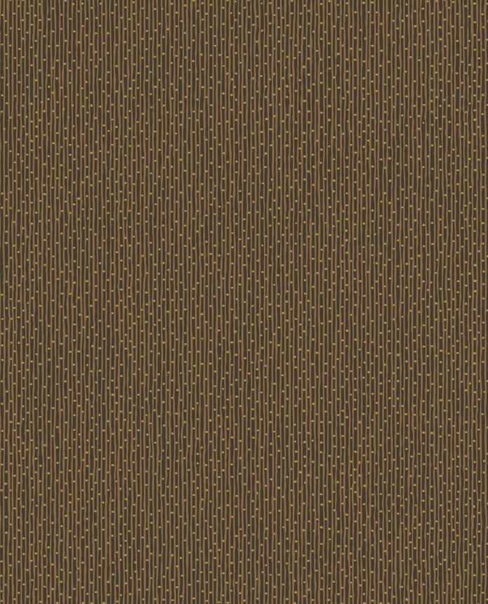 Vliesová tapeta na zeď, hnědá, proužky, 340222, Solange, Eijffinger